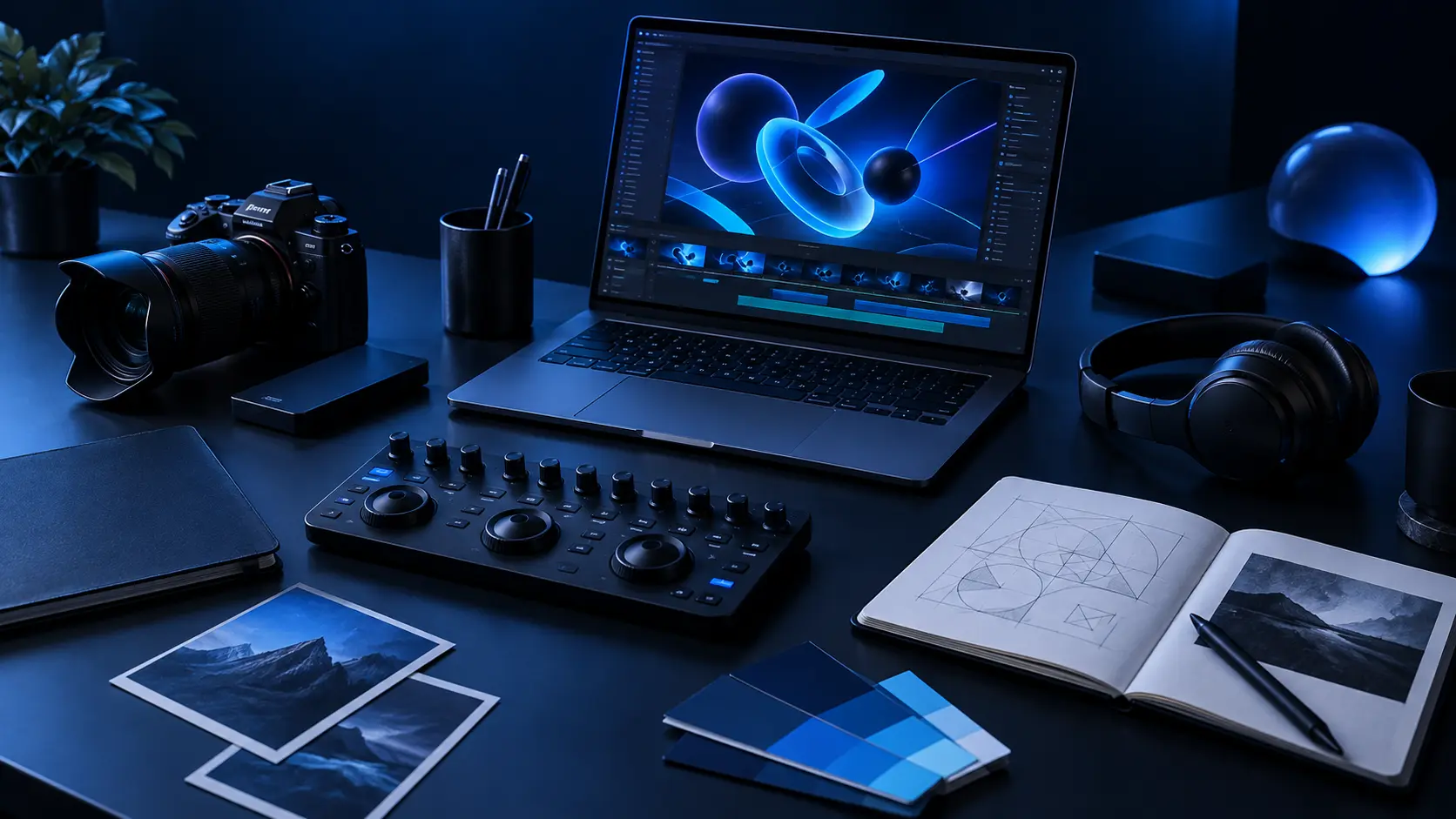 Long-form video editing workstation